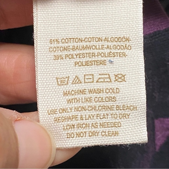 Free People Dress Women’s Size Small Black Purple Halter Swing Mini Dress - Picture 10 of 14